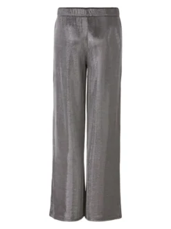 Oui Damen Hose in grau