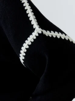 Oui Damen Pullover in schwarz - Ausschnitt: Rundhals