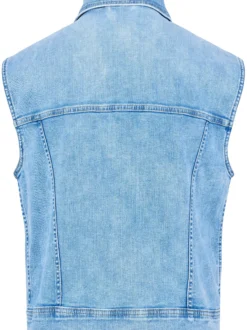 Paddock`s Damen Jeansweste - Regular Fit in blue stone