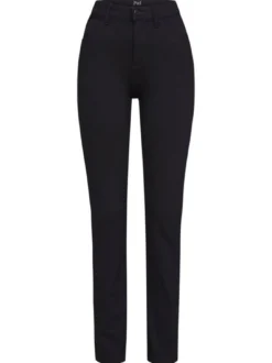 Paddock`s Damen 5-Pocket Hose - PAT Slim Fit in schwarz