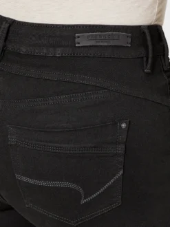 Paddock`s Damen 5-Pocket Jeans - LUCY Skinny Fit in schwarz