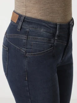 Paddock`s Damen 5-Pocket Jeans - LUCY Skinny Fit in dark stone