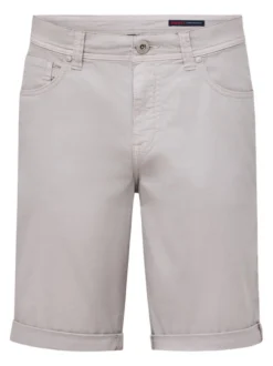 Paddock`s Herren Bermuda - PIPE Slim Fit in grau