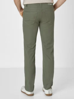 Paddock`s Herren 5-Pocket Hose - PIPE Slim Fit in khaki