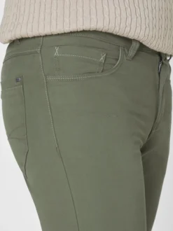 Paddock`s Herren 5-Pocket Hose - PIPE Slim Fit in khaki