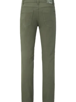 Paddock`s Herren 5-Pocket Hose - PIPE Slim Fit in khaki
