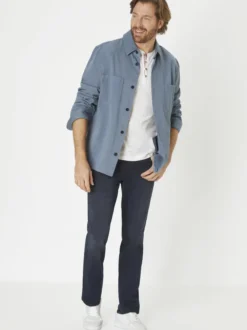 Paddock`s Herren 5-Pocket Jeans - PIPE Slim Fit in blau