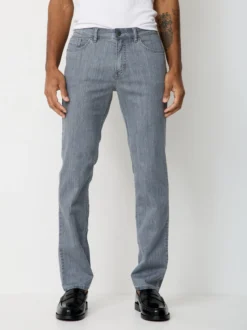 Paddock`s Herren 5-Pocket Jeans - PIPE Slim Fit in hellgrau
