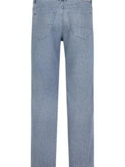 Paddock`s Herren 5-Pocket Jeans - PIPE Slim Fit in hellgrau
