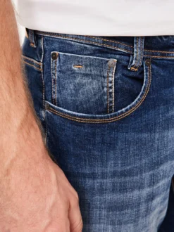 Paddock`s Herren 5-Pocket Jeans - BEN Regular Fit in blau