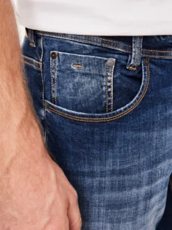 Paddock`s Herren 5-Pocket Jeans - BEN Regular Fit in blau