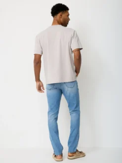 Paddock`s Herren Shirt - Regular Fit in hellgrau