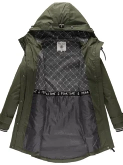 Peak Time Damen Regenjacke - L60042 in oliv