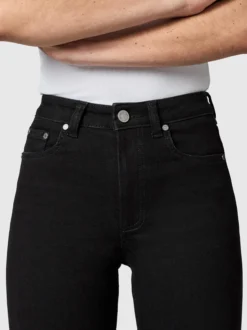 Peak Time Damen Straight-Jeans - Galaxa in schwarz