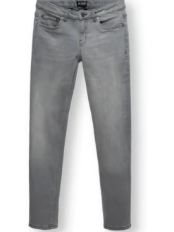 Peak Time Herren Jeans - Cosmis Tapered Fit in grau