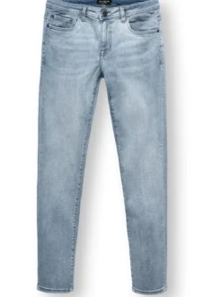 Peak Time Herren Slim-fit-Jeans - Mailand in hellblau