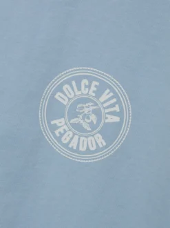 PEGADOR Herren T-Shirt - Caberry in hellblau