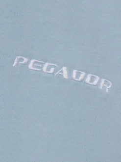 PEGADOR Herren T-Shirt in hellblau - Ärmel: kurzarm