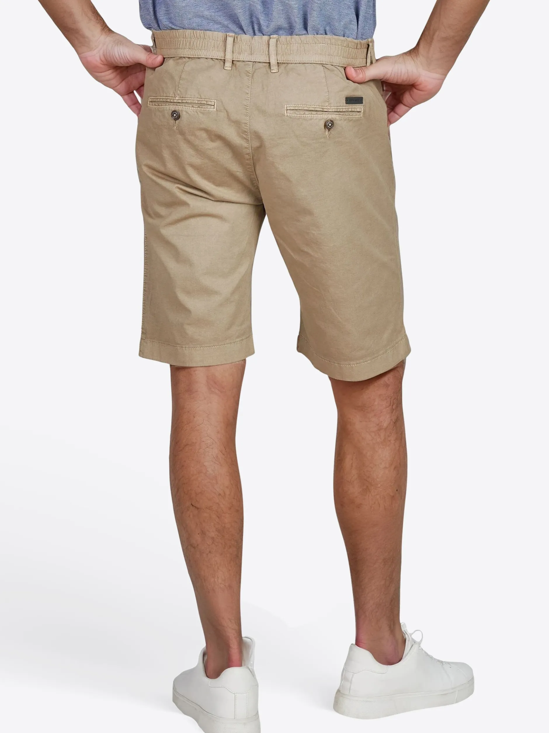 Pierre Cardin Herren Bermuda Strassbourg in beige