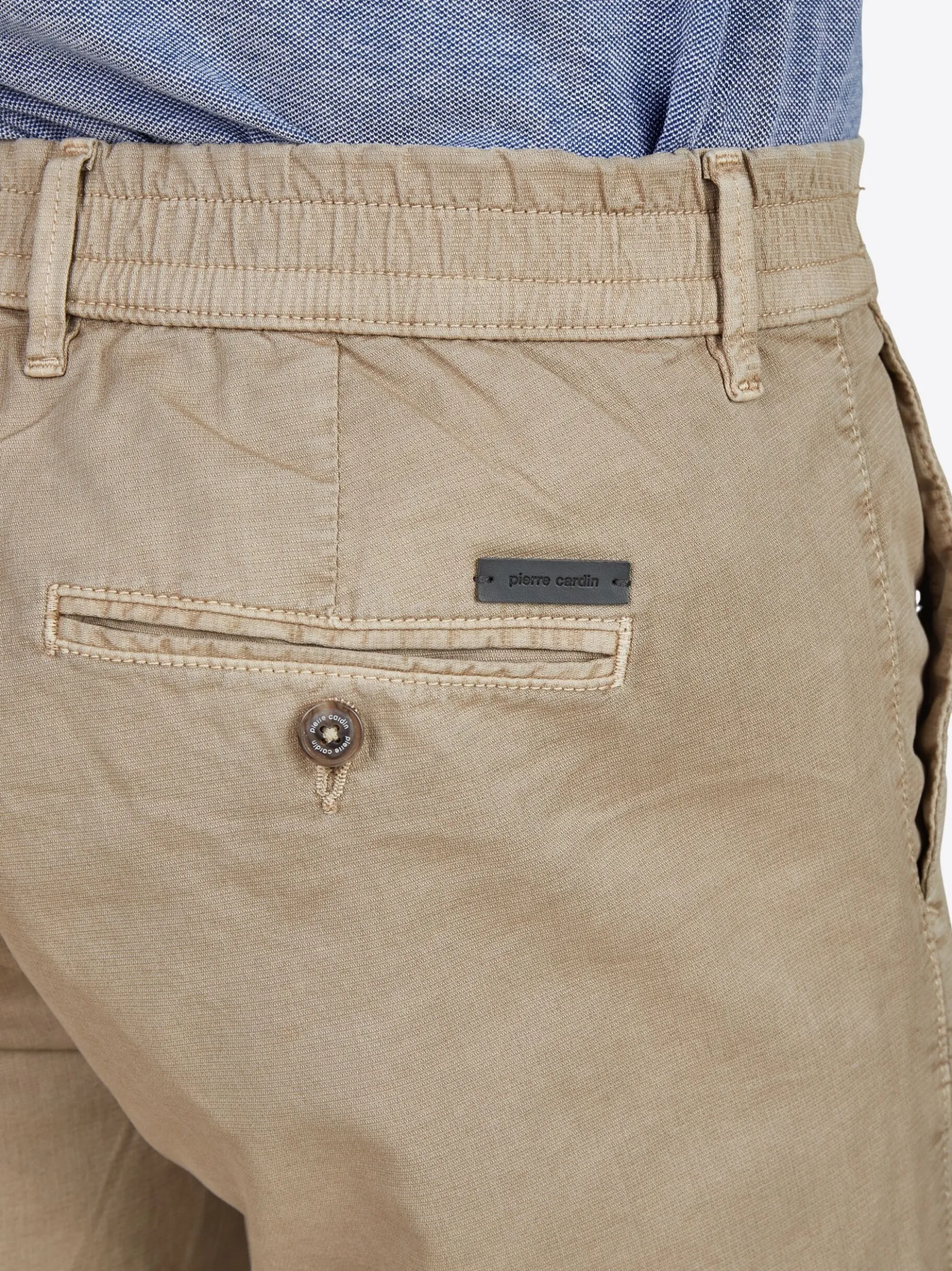 Pierre Cardin Herren Bermuda Strassbourg in beige