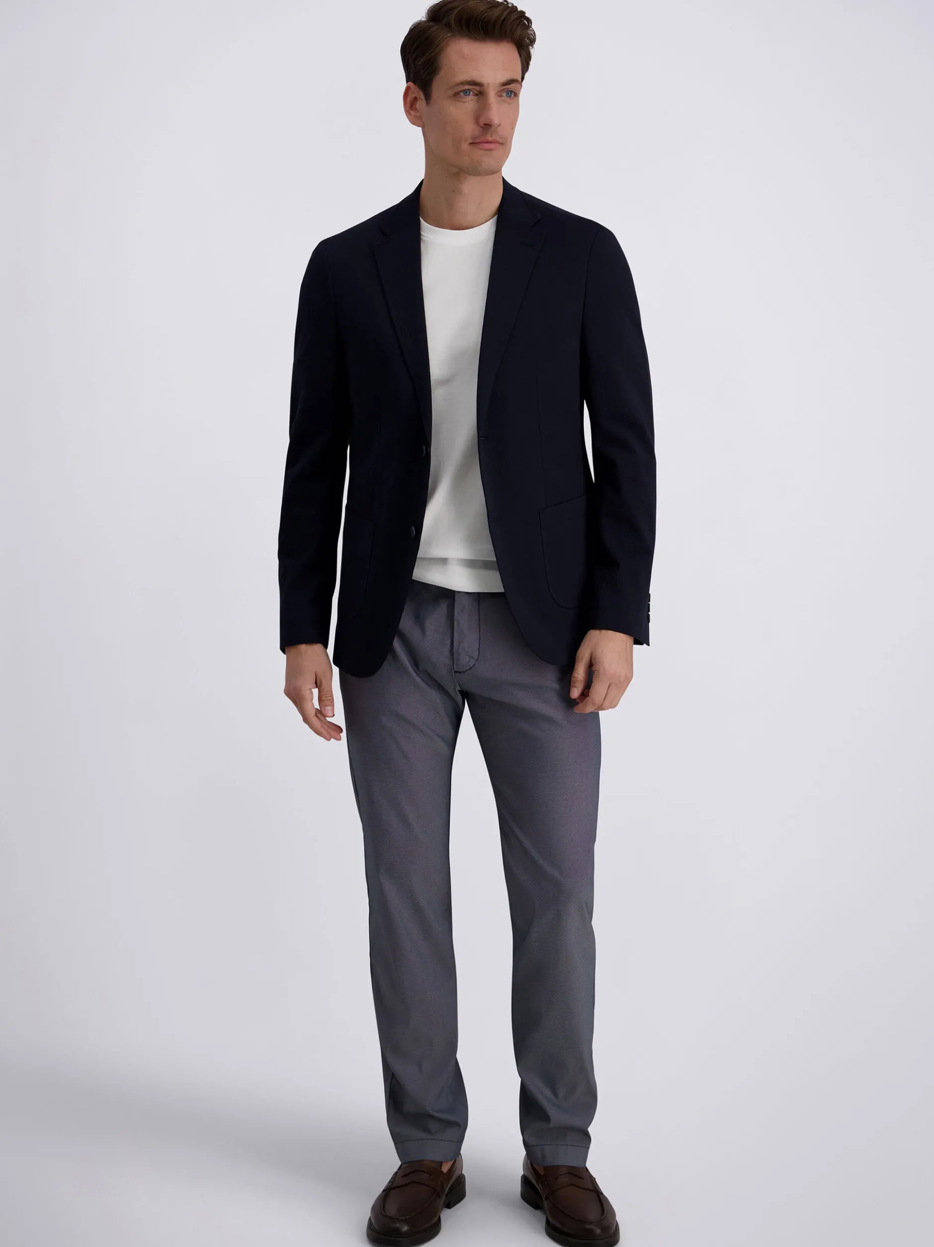 Pierre Cardin Herren Chino Calais in denim - Länge: lang