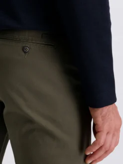 Pierre Cardin Herren Chinohose Castres in oliv
