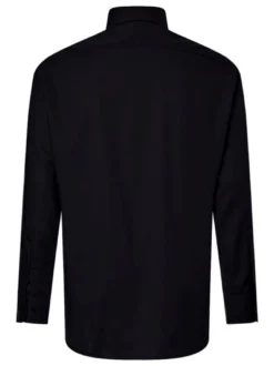 Pierre Cardin Herren Hemd in schwarz - Ärmel: langarm
