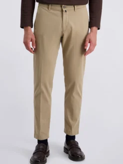 Pierre Cardin Herren Hose Calais in beige - Länge: lang