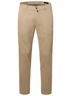 Pierre Cardin Herren Hose Calais in beige - Länge: lang