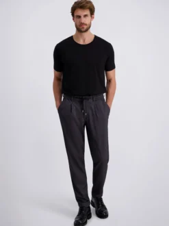 Pierre Cardin Herren Hose Crozon in anthrazit