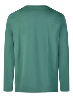 Pierre Cardin Herren Langarmshirt in grün
