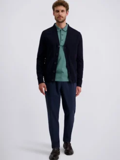 Pierre Cardin Herren Langarmshirt in grün