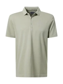 Pierre Cardin Herren Poloshirt in grün - Ärmel: kurzarm