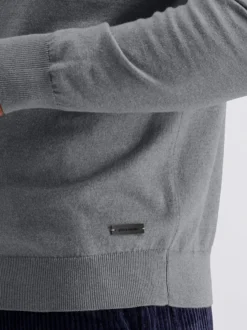 Pierre Cardin Herren Pullover in grau - Ärmel: langarm