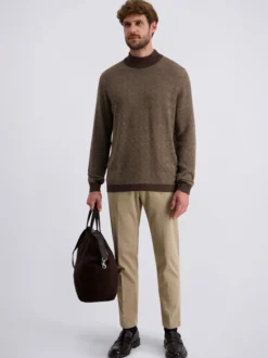 Pierre Cardin Herren Pullover in braun - Ärmel: langarm