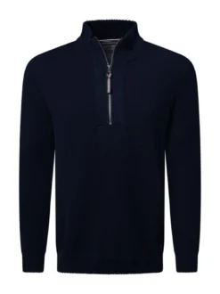Pierre Cardin Herren Pullover in blau - Ärmel: langarm