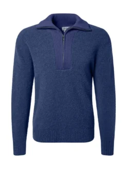 Pierre Cardin Herren Pullover in blau - Ärmel: langarm