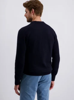 Pierre Cardin Herren Pullover in marine - Ärmel: langarm