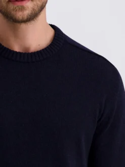 Pierre Cardin Herren Pullover in marine - Ärmel: langarm