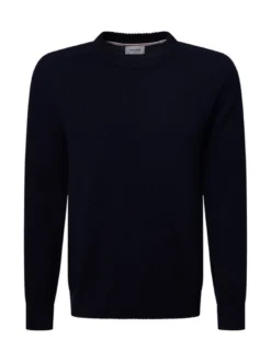 Pierre Cardin Herren Pullover in marine - Ärmel: langarm