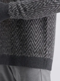 Pierre Cardin Herren Pullover in grau - Ärmel: langarm