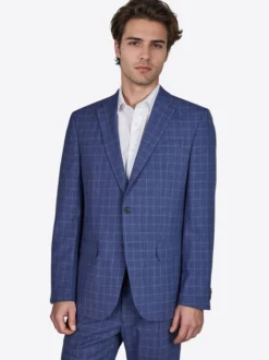 Pierre Cardin Herren Sakko Grant in blau