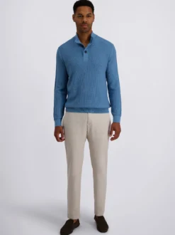 Pierre Cardin Herren Strickpullover in blau