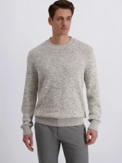 Pierre Cardin Herren Strickpullover in grau