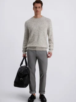 Pierre Cardin Herren Strickpullover in grau