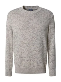 Pierre Cardin Herren Strickpullover in grau
