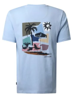 Pierre Cardin Herren T-Shirt in hellblau