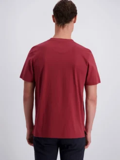Pierre Cardin Herren T-Shirt in rot - Ärmel: kurzarm