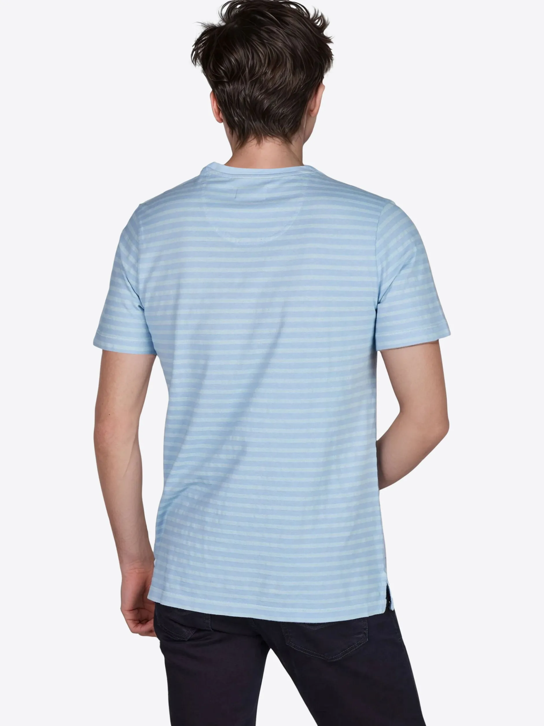 Pierre Cardin Herren T-Shirt in hellblau