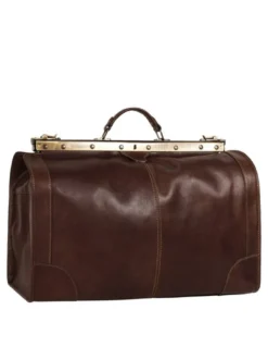 piké Unisex Doktortasche / Reisetasche in braun